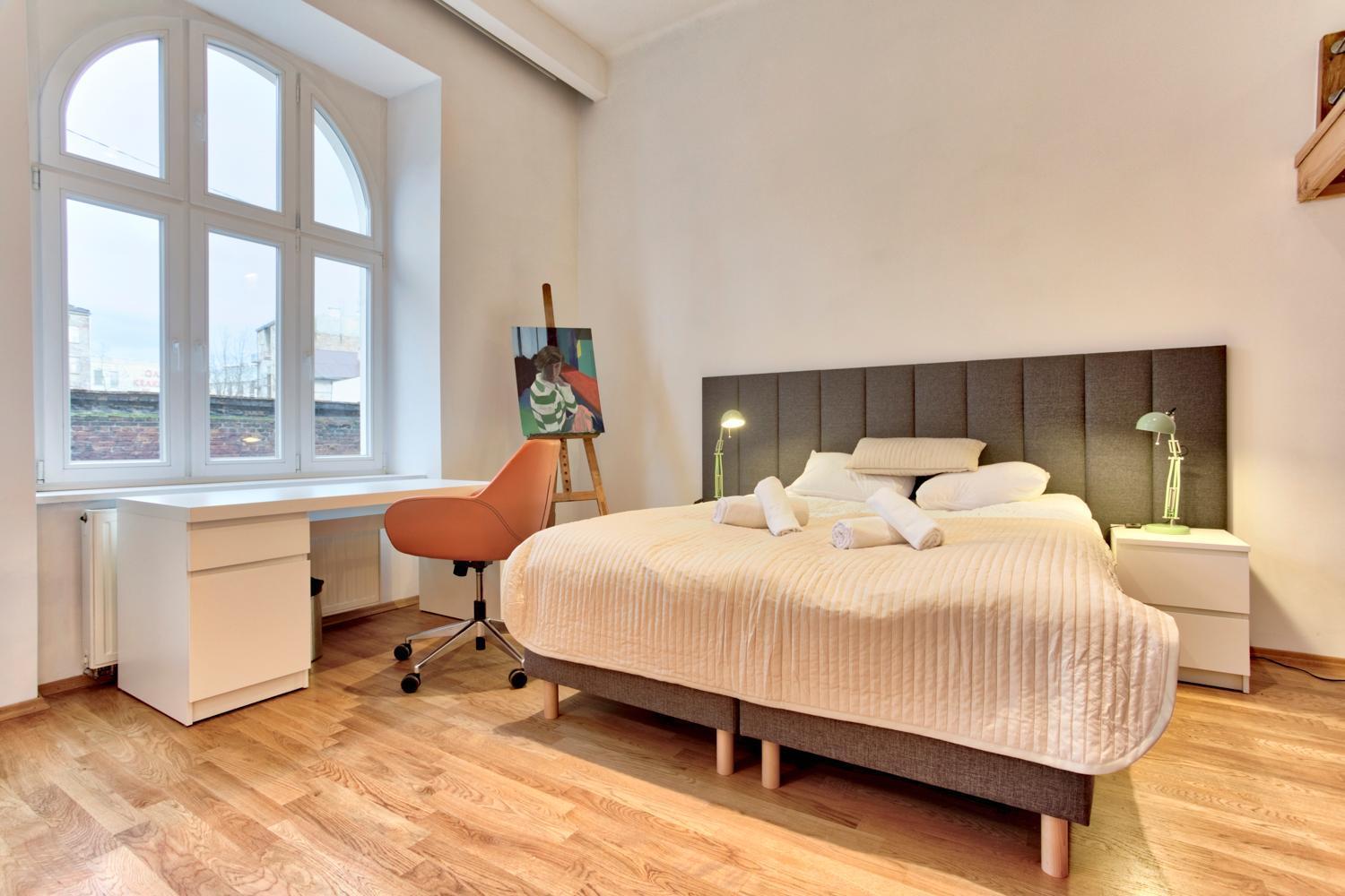 Appartement Zacisze Street à Cracovie Chambre photo